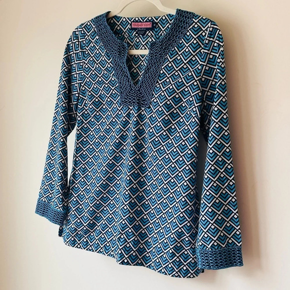 Vineyard Vines Island Block Tunic - Size XS - Picture 3 of 11